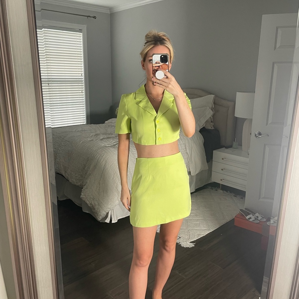 Limoncello Green Two Piece Set
